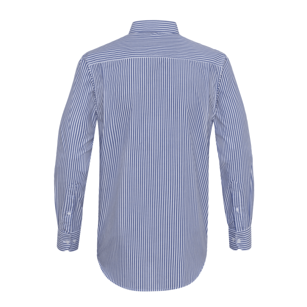 Executive Blue Stripes Shirt For Men